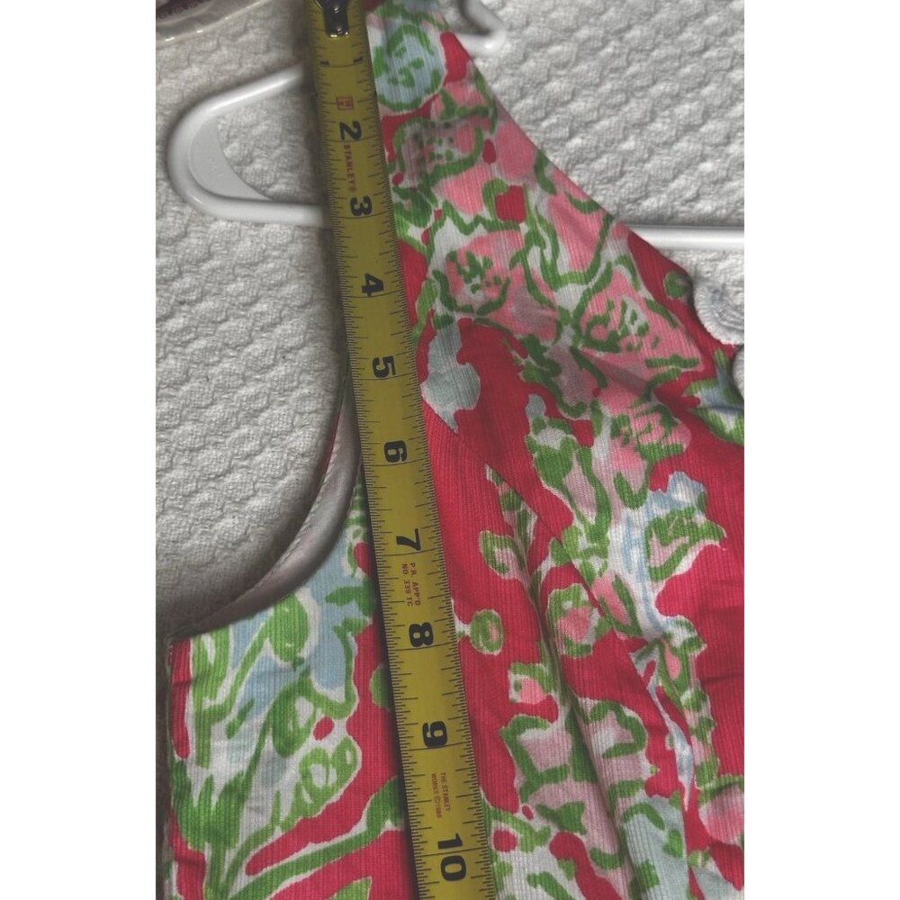 Lilly Pulitzer Cathy Shift Dress Flamingo Pink Southern Charm Lace Garden Party - Picture 10 of 14